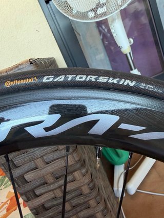 Ruedas perfil 60 freno zapata tubular