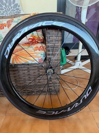Ruedas perfil 60 freno zapata tubular