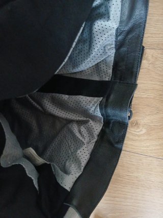 Pantalón Moto Garibaldi Cuero Negro