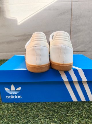 Zapatillas Adidas Samba Mary Jane Beige Blancas