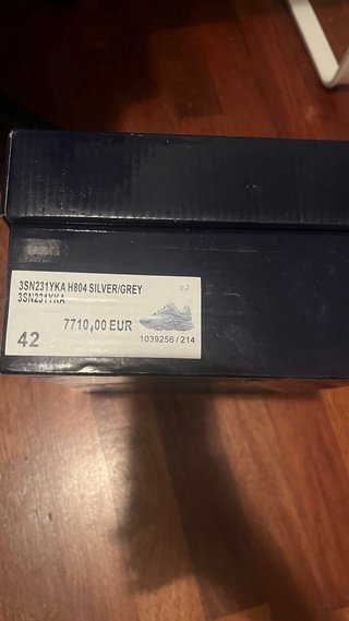 Zapatillas Dior grises B22