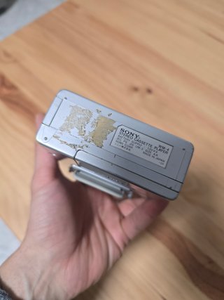 Walkman Sony WM-4 Plata