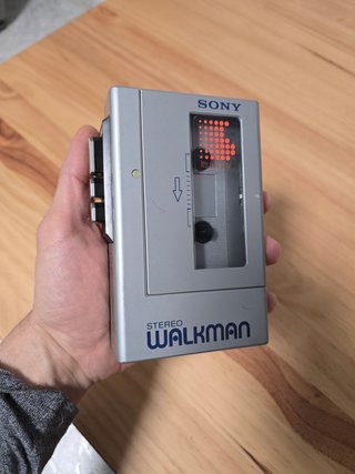 Walkman Sony WM-4 Plata