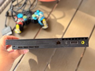 Playstation 2 PS2 Slim + Mando Simpson