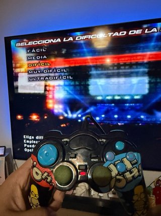 Playstation 2 PS2 Slim + Mando Simpson