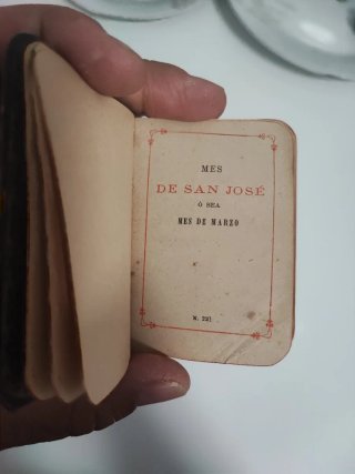 Libro Mes de San José 1893