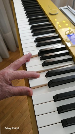 Piano Casio Privia PXS-7000 Amarillo