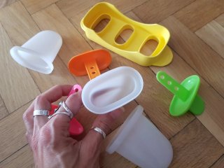 Set de 3 moldes para helados