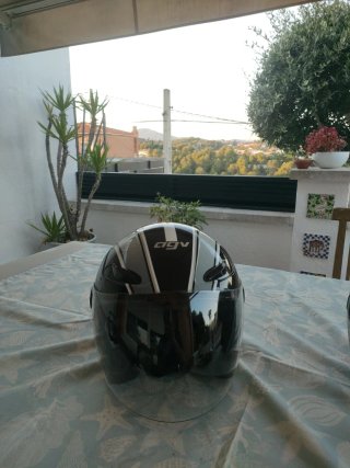 Casco Moto Jet AVG