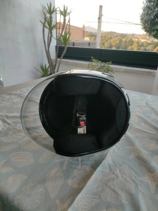 Casco Moto Jet AVG