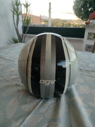 Casco Moto Jet AVG