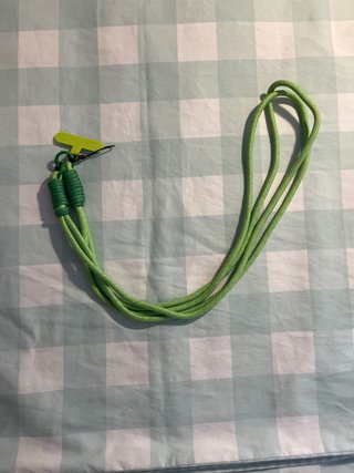 Correa para teléfono móvil verde