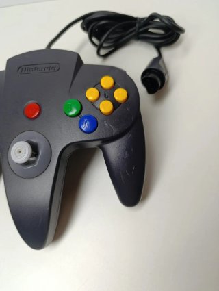 Mando negro Nintendo 64 Original