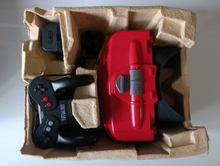 Nintendo Virtual Boy consola + 9 juegos