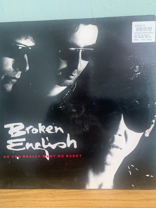 Vinilo Broken English - Do You Really Want Me Back