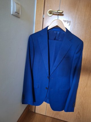 Traje Alvaro Moreno Azul