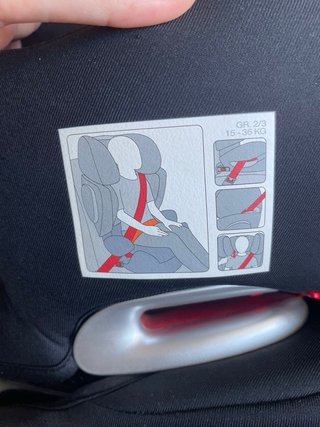 Silla coche Cybex Grupo 2/3 Isofix