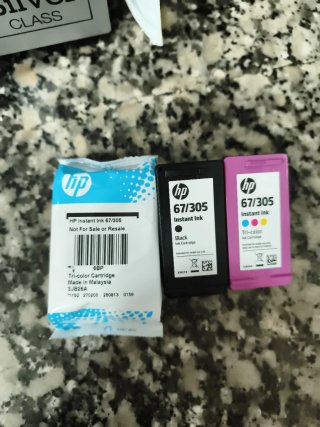 Pack 3 Cartuchos HP 67/305 Tricolor