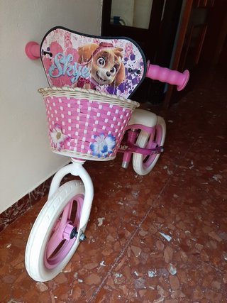 Bicicleta infantil Skye Paw Patrol