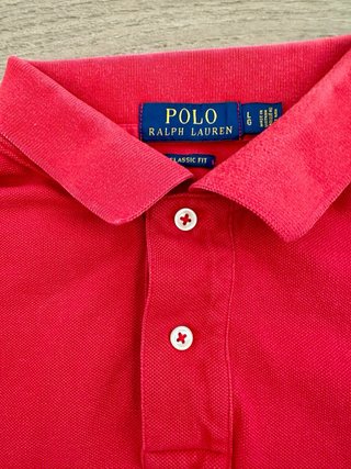 Polo Ralph Lauren Hombre Rojo Talla L