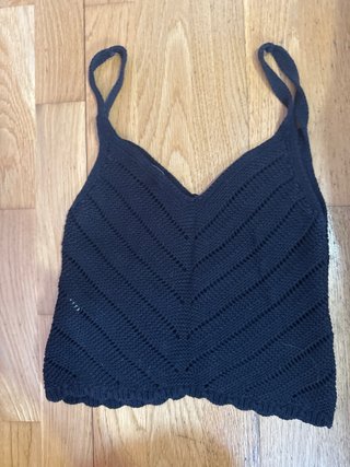 Top tirantes punto negro Stradivarius