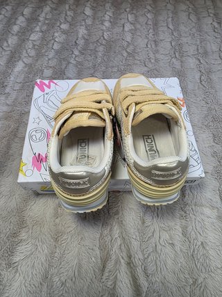 Munich Infantil talla 31 mostaza Velcro zapatillas