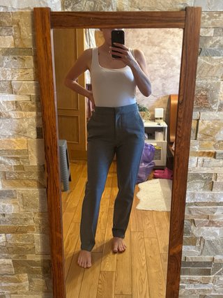 Pantalón Chino Vestir Zara Talla M