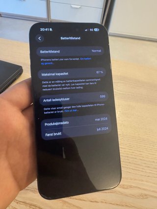 iPhone 15 Pro Max 256GB Negro Titanio