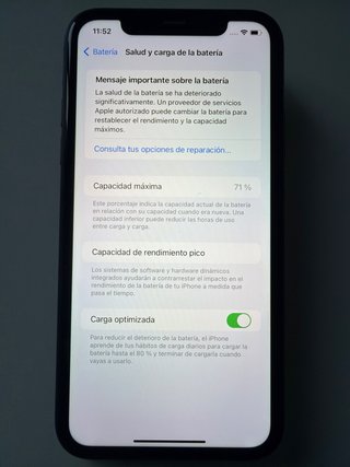 iPhone 11 64GB Batería 71% Face ID OK