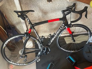 Bicicleta Pinarello Razha Nero/Rosso
