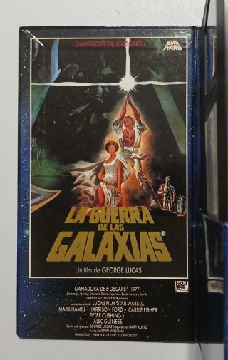 TRILOGÍA STAR WARS VHS (1990) - ED. CAJA AZUL