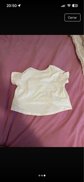 Camiseta Nike Blanca Niña