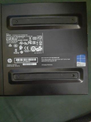 Mini PC HP EliteDesk 705 G3 Negro