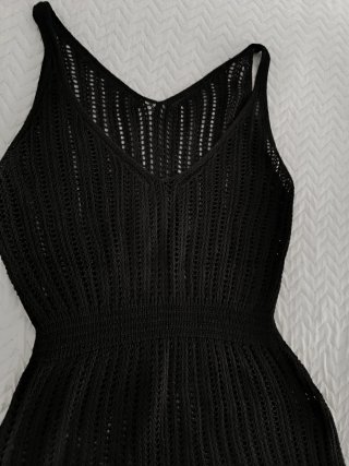 Vestido Playero Negro