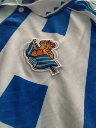 Camiseta Real Sociedad Retro Talla L 25/26
