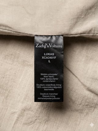Chaqueta Zadig & Voltaire Piel Talla L