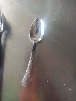 Set di Utensili da Cucina Vintage in Acciaio Inox
