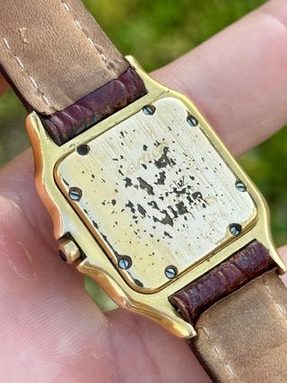 Reloj Vintage Car.tier Santos Dumont