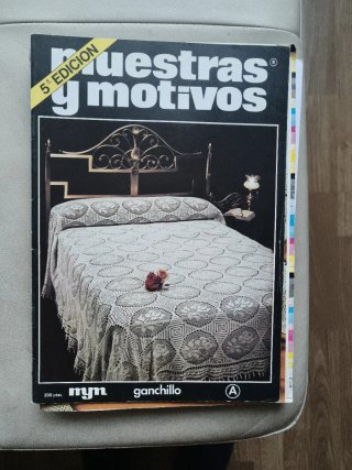 Lote de 5 revistas de ganchillo