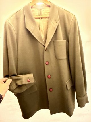 Chaqueta verde hombre