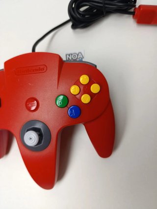 Mando rojo Nintendo 64