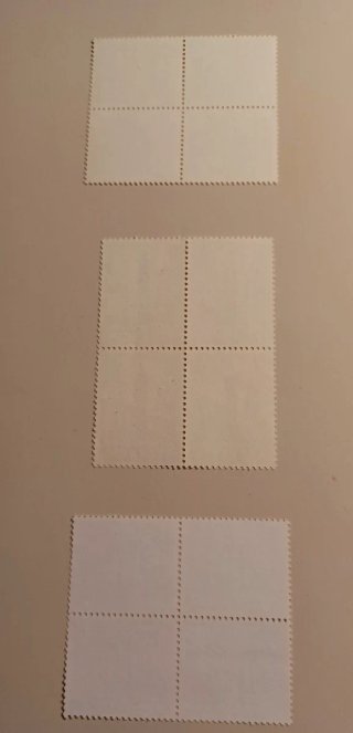 1,50€ los 3 Bloques Sellos Plan Sur de Valencia