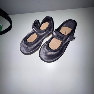 Bailarinas niña terciopelo talla 20