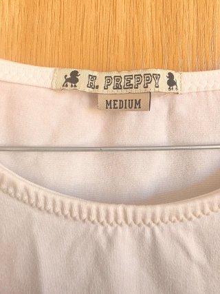 Camiseta Highly Preppy M Fruncidos