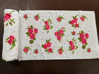 Set 12 Asciugamani Cotone Floreali