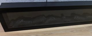 Chimenea eléctrica con mando a distancia