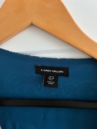 Vestido Karen Millen Talla S Estampado