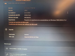 Portátil Lenovo IdeaPad 1 15ADA7 Plata