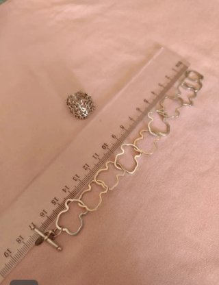 Pulsera Tous 60€ anillo 40€