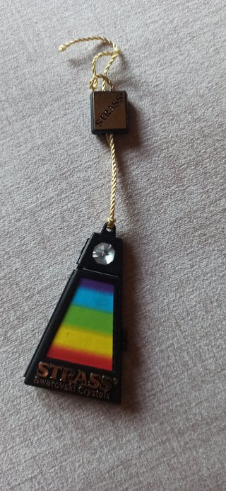 Lámpara de techo cristal SWAROVSKI dorada